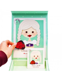 CLASSIC WORLD Princesės magnetinė dėlionė 44 vnt. 2