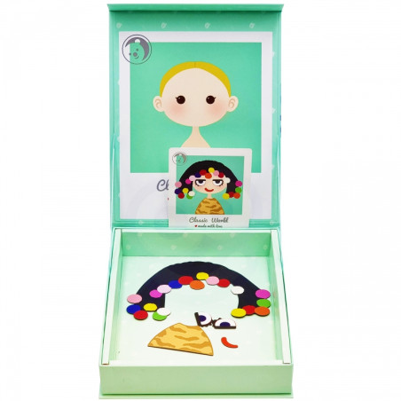 CLASSIC WORLD Princesės magnetinė dėlionė 44 vnt. CLASSIC WORLD Princesės magnetinė dėlionė 44 vnt.