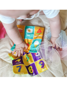 WOOPIE BABY lavinamųjų sensorinių žaislų servetėlių dėžutė 2