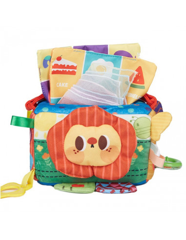 WOOPIE BABY lavinamųjų sensorinių žaislų servetėlių dėžutė