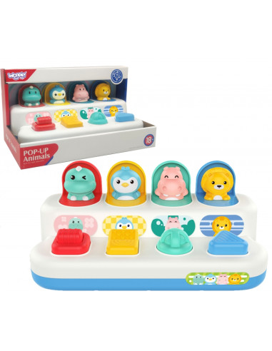 WOOPIE BABY развивающая игрушка-раскладушка "Животные"