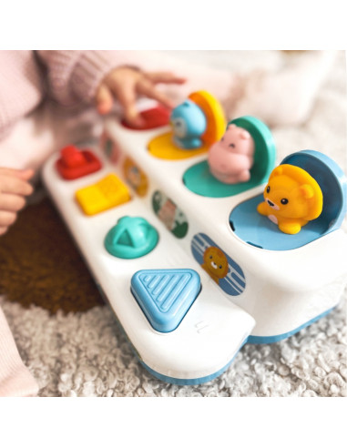 WOOPIE BABY развивающая игрушка-раскладушка "Животные"