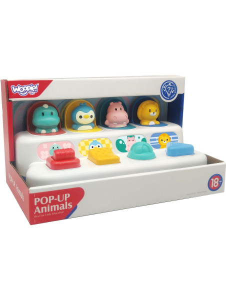 WOOPIE BABY развивающая игрушка-раскладушка "Животные"