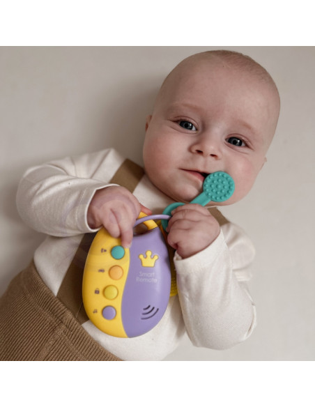 WOOPIE BABY interaktyvūs automobilio rakteliai su nuotolinio valdymo pulteliu. 2 viename kramtukas WOOPIE BABY interaktyvūs automobilio rakteliai su nuotolinio valdymo pulteliu. 2 viename kramtukas