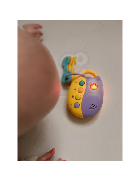 WOOPIE BABY interaktyvūs automobilio rakteliai su nuotolinio valdymo pulteliu. 2 viename kramtukas WOOPIE BABY interaktyvūs automobilio rakteliai su nuotolinio valdymo pulteliu. 2 viename kramtukas