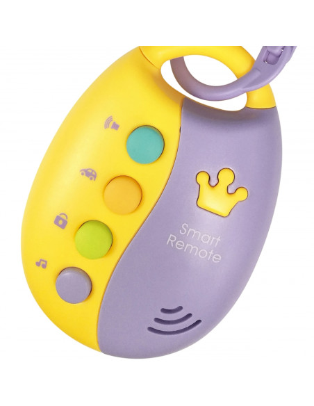 WOOPIE BABY interaktyvūs automobilio rakteliai su nuotolinio valdymo pulteliu. 2 viename kramtukas WOOPIE BABY interaktyvūs automobilio rakteliai su nuotolinio valdymo pulteliu. 2 viename kramtukas