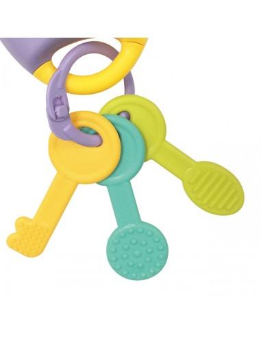 WOOPIE BABY Интерактивные ключи от машины с дистанционным управлением Прорезыватель для зубов 2-в-1