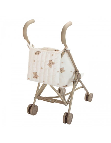 WOOPIE lėlių vežimėlis su meškiukais