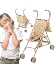 WOOPIE ROYAL vežimėlis su gėlytėmis 2