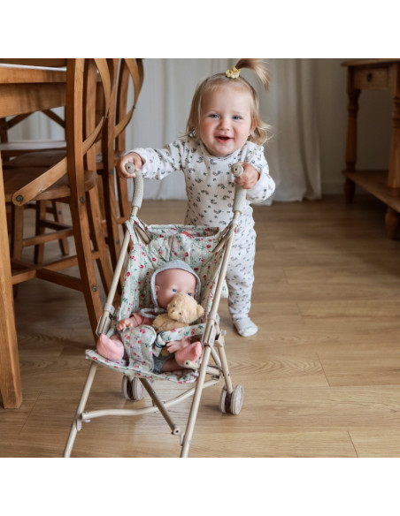 WOOPIE ROYAL vežimėlis su gėlytėmis