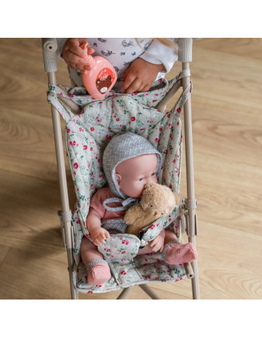 WOOPIE ROYAL vežimėlis su gėlytėmis