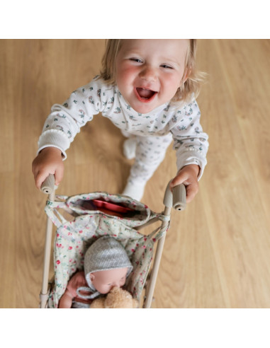 WOOPIE ROYAL vežimėlis su gėlytėmis