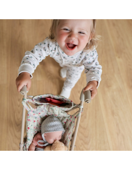 WOOPIE ROYAL vežimėlis su gėlytėmis