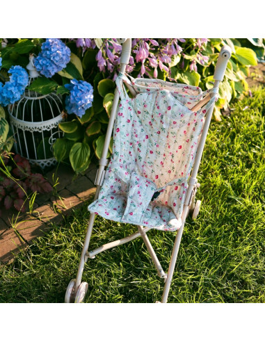 WOOPIE ROYAL vežimėlis su gėlytėmis