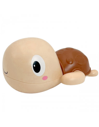 Woopie Vėžliukas Plaukiojantis vėžliukas Prisukamas vonios žaislas rožinis