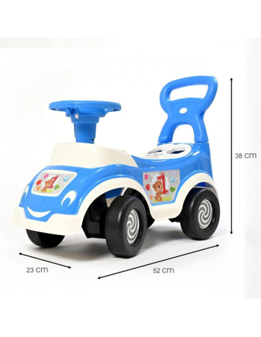 WOOPIE vežimėlis "4-in-1 Sorter" + "Horn" laikymo skyrius