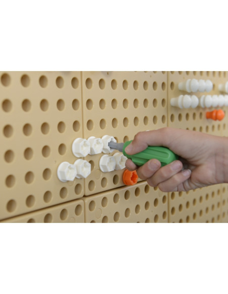 MASTERKIDZ rankiniai įrankiai 6 dalių atsuktuvų veržliaraktis - STEM Science Board MASTERKIDZ rankiniai įrankiai 6 dalių atsuktuvų veržliaraktis - STEM Science Board