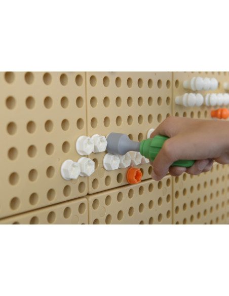 MASTERKIDZ rankiniai įrankiai 6 dalių atsuktuvų veržliaraktis - STEM Science Board MASTERKIDZ rankiniai įrankiai 6 dalių atsuktuvų veržliaraktis - STEM Science Board