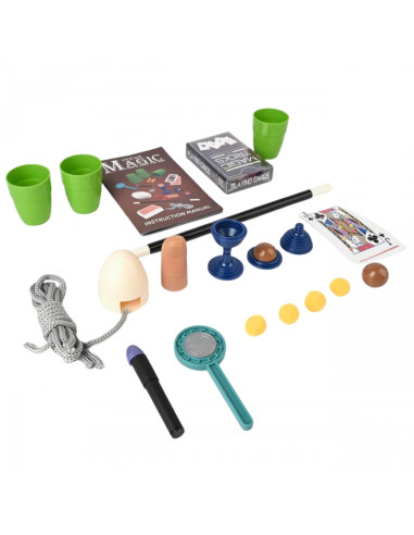 WOOPIE Mažasis magas Kortelės iliuzija 135 triukų rinkinys