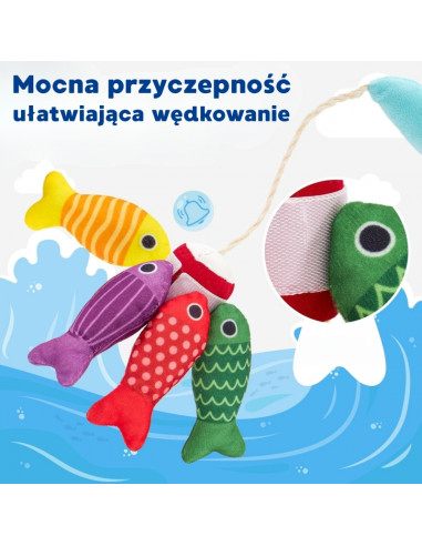 WOOPIE Mažasis žvejys rinkinys Mokomės skaičiuoti 22 El.