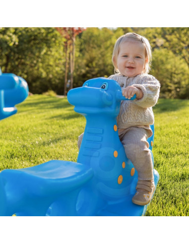 WOOPIE Dino daugiaasmenė supamoji sūpynė, mėlyna