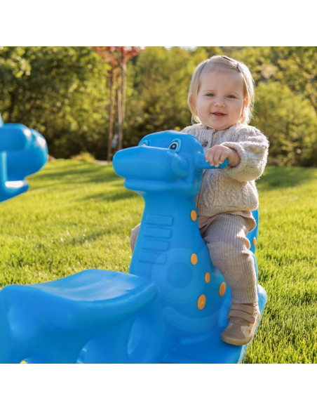 WOOPIE Dino daugiaasmenė supamoji sūpynė, mėlyna