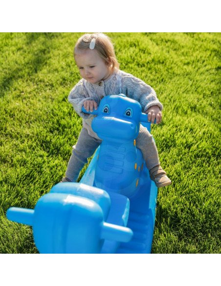 WOOPIE Dino daugiaasmenė supamoji sūpynė, mėlyna