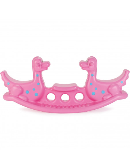 WOOPIE Dino daugiaasmenė supamoji sūpynė, rožinė