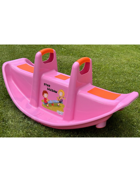Многоместный качающийся стул WOOPIE STAR Balance Swing, розовый
