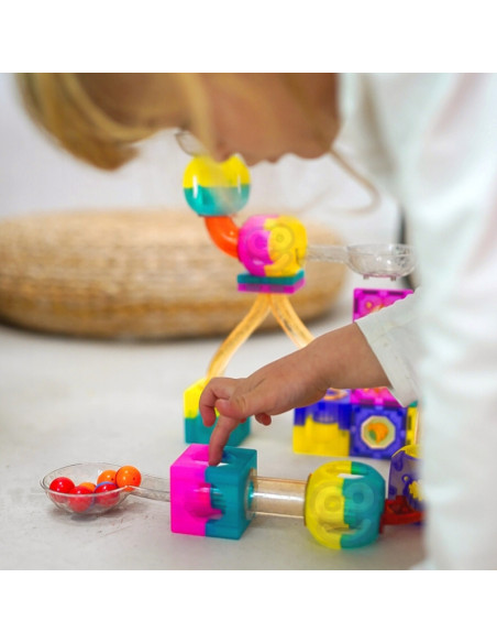 WOOPIE Magnetiniai blokai Kulkosvaidžio takas Balodromas 89 el.