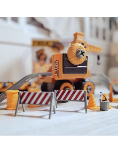 WOOPIE Mega Plac Budowy 5w1 Zestaw XXL do Skręcania DIY