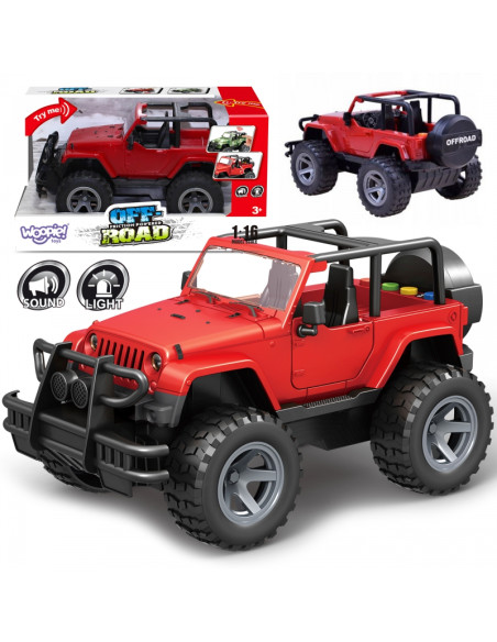 WOOPIE Jeep Auto Внедорожник со звуком и светом