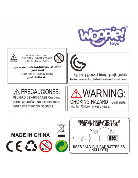 WOOPIE Jeep Auto Внедорожник со звуком и светом