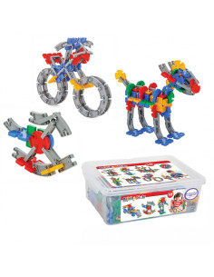 WOOPIE statybinių plytų rinkinys dėžutėje 320 vnt.