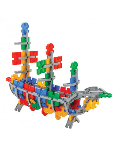 Набор строительных кубиков WOOPIE в коробке 320 шт.