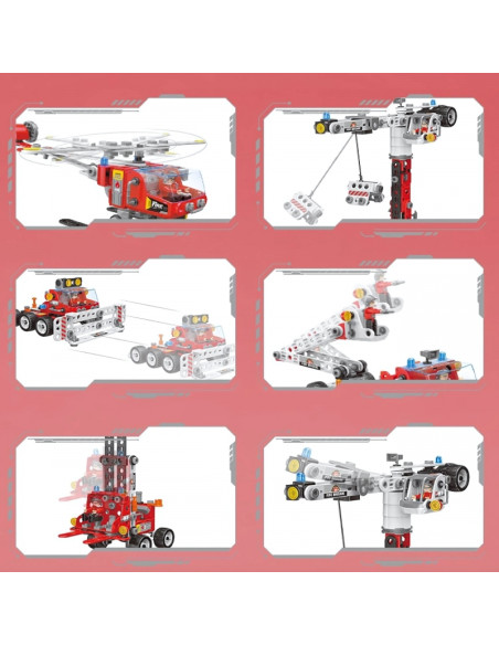 WOOPIE Zestaw Konstrukcyjny Creator City Fire Brigade WOOPIE Zestaw Konstrukcyjny Creator City Fire Brigade