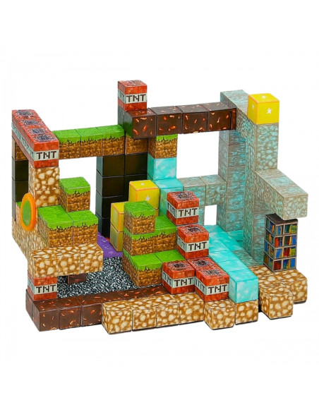 WOOPIE Magnetiniai konstruktoriai 3D edukacinis rinkinys 63 el. WOOPIE Magnetiniai konstruktoriai 3D edukacinis rinkinys 63 el.
