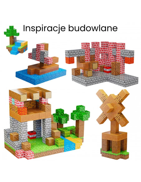 WOOPIE Magnetiniai konstruktoriai 3D edukacinis rinkinys 63 el. WOOPIE Magnetiniai konstruktoriai 3D edukacinis rinkinys 63 el.