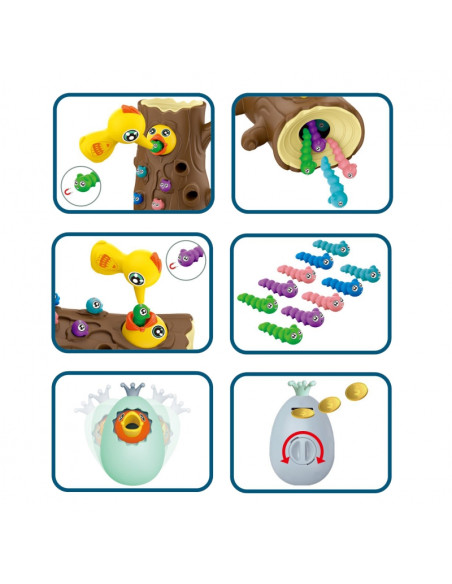 WOOPIE Аркадная игра Catch the Bug + Piggy Bank Wanka Get Up Egg