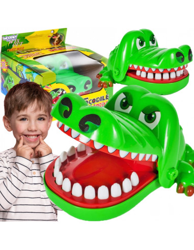 WOOPIE Gra Zręcznościowa Gryzący Krokodylek Chory Ząbek u Dentysty