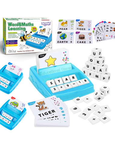 WOOPIE mokomasis žaidimas anglų kalbos ir matematikos mokymuisi