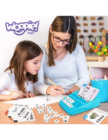 WOOPIE mokomasis žaidimas anglų kalbos ir matematikos mokymuisi WOOPIE mokomasis žaidimas anglų kalbos ir matematikos mokymuisi