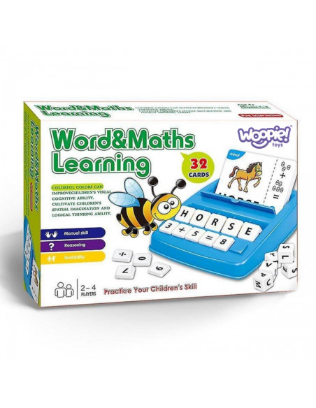 WOOPIE mokomasis žaidimas anglų kalbos ir matematikos mokymuisi WOOPIE mokomasis žaidimas anglų kalbos ir matematikos mokymuisi