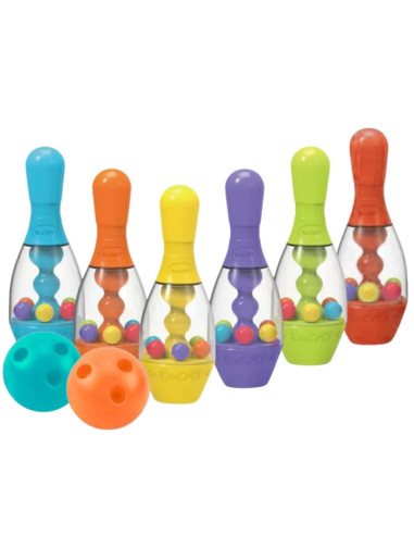 WOOPIE Красочный боулинг для детей 8 шт.