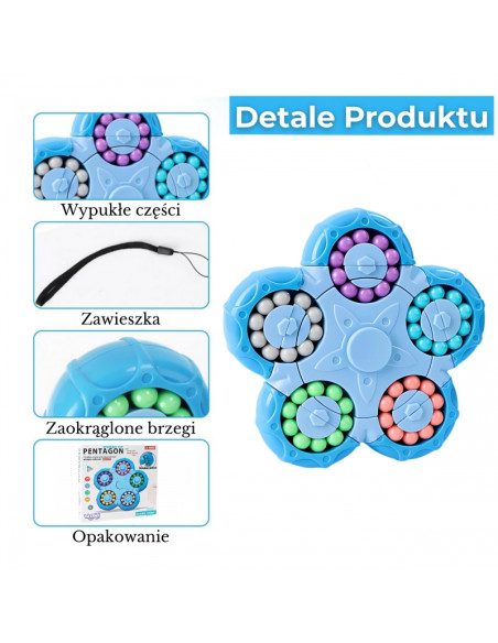 WOOPIE antistresinis besisukantis dėlionės žaidimas