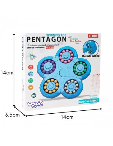 WOOPIE Антистрессовая вращающаяся головоломка