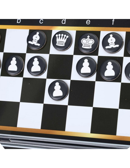 WOOPIE IQ magnetinės šaškės 2in1 kelioninis kišeninis šachmatų žaidimas 5 figūros WOOPIE IQ magnetinės šaškės 2in1 kelioninis kišeninis šachmatų žaidimas 5 figūros