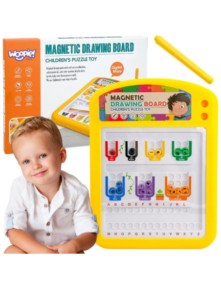 WOOPIE Montessori magnetinė lenta piešimui