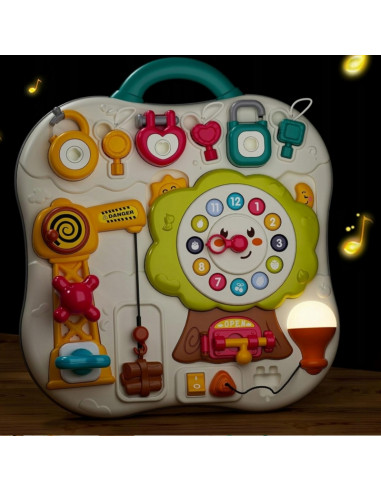 WOOPIE Montessori manipuliacinė sensorinė interaktyvi lenta mažyliams