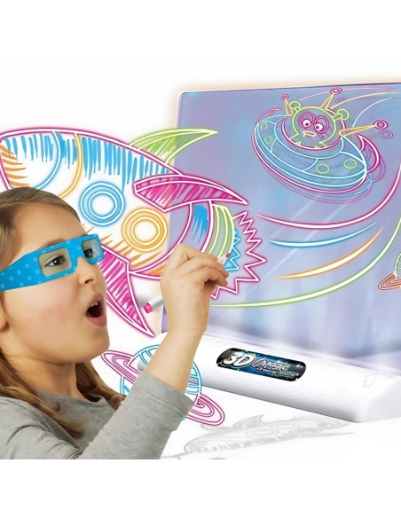 WOOPIE Magnetyczna Tablica 3D Podświetlenie LED do Rysowania WOOPIE Magnetyczna Tablica 3D Podświetlenie LED do Rysowania